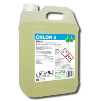 Clover Chlor 5 Bleach Solution Surface Cleaner