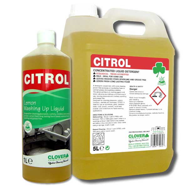Clover Citrol (401) Lemon Washing Up Liquid