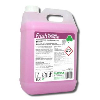 Clover Fresh Floral Bouquet Antibacterial Disnfectant Floor & Surface Cleaner