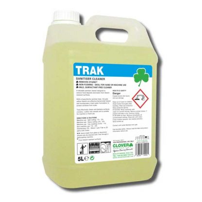 Clover Trak Antibacterial Cleaner & Dishwasher Detergent