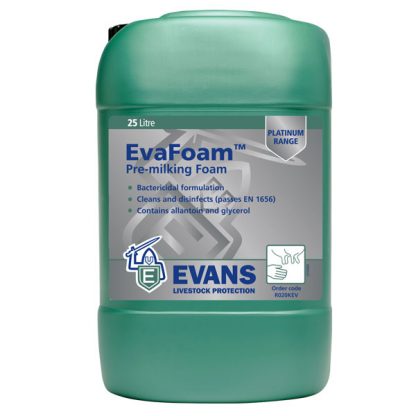 Evans Evafoam Pre Milking Teat Cleanser