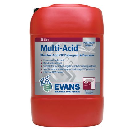 Evans Multi Acid Detergent & Descaler