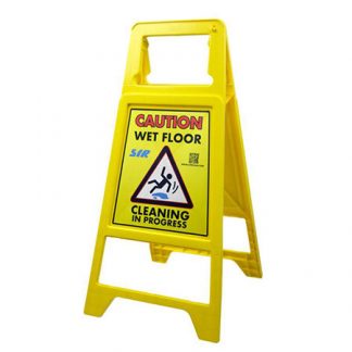 SYR Cleaning In Progress Safety Sign - Wet Floor Sign