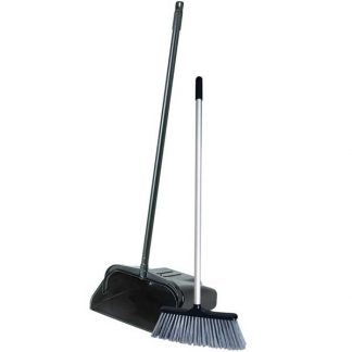 SYR Plastic Lobby Dustpan & Brush