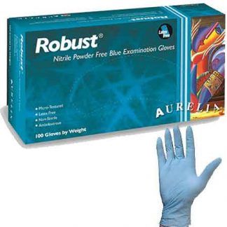 Bold Nitrile Powder Free Black Disposable Gloves