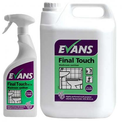 Evans Final Touch Antibacterial Washroom Cleaner