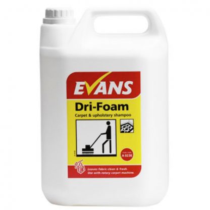 Evans Dri-Foam Carpet & Upholstery Shampoo