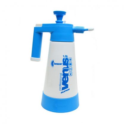 Blue and White Venus Pro 1.5 Litre Pressure Sprayer