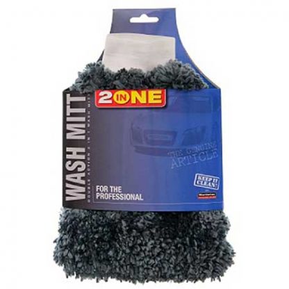 2 in 1 Chenille Car Wash Mitt & Bug Shifter