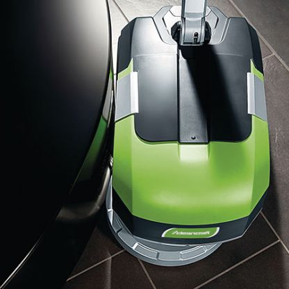 Cleancraft SSM 280 Floor Scrubber Dryer - In Action Floor Edge Cleaning