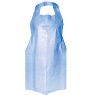 Apron - Blue Polythene