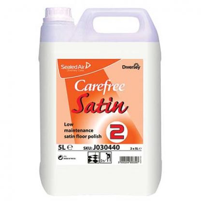 Carefree Satin Low Gloss Floor Polish 5 Litre