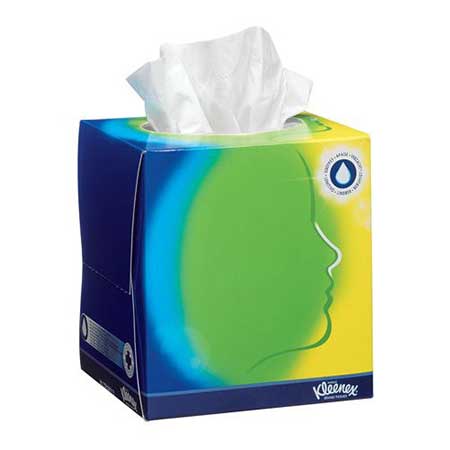 CLOUDSOFT 2ply WHITE FACIAL TISSUE