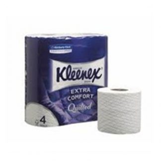 Kleenex Extra Comfort Quilted Toilet Roll