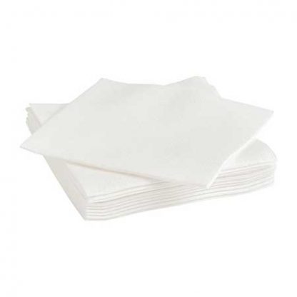 Duni White Napkins