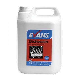 Evans Dishwash Dishwasher Detergent 5 Litre - Box of 2