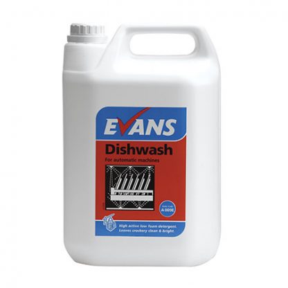 Evans Dishwash Dishwasher Detergent 5 Litre - Box of 2