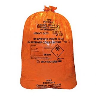 Orange Clinical waste Bags