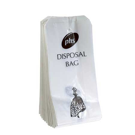 Sanitary Disposal Bag Peel-N-Seal