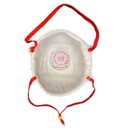 Face Mask FFP2 Valved Moulded Respirator - Image 2