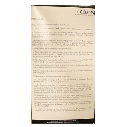 Face Mask FFP2 Valved Moulded Respirator - Image 4