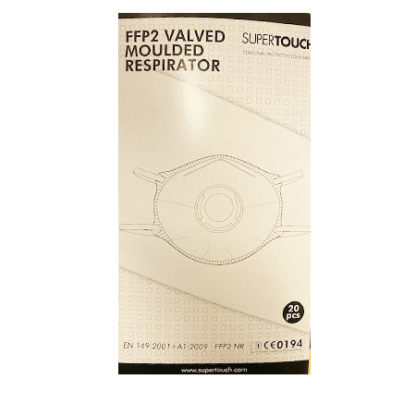 Face Mask FFP2 Valved Moulded Respirator - Image 3