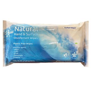 EcoTech Natural Disinfectant Hand and Surface Wipes